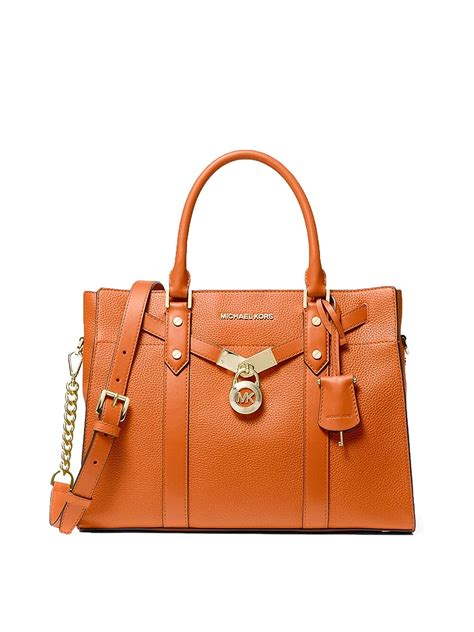 michael kors two tone hamilton tote|Michael Kors nouveau Hamilton.